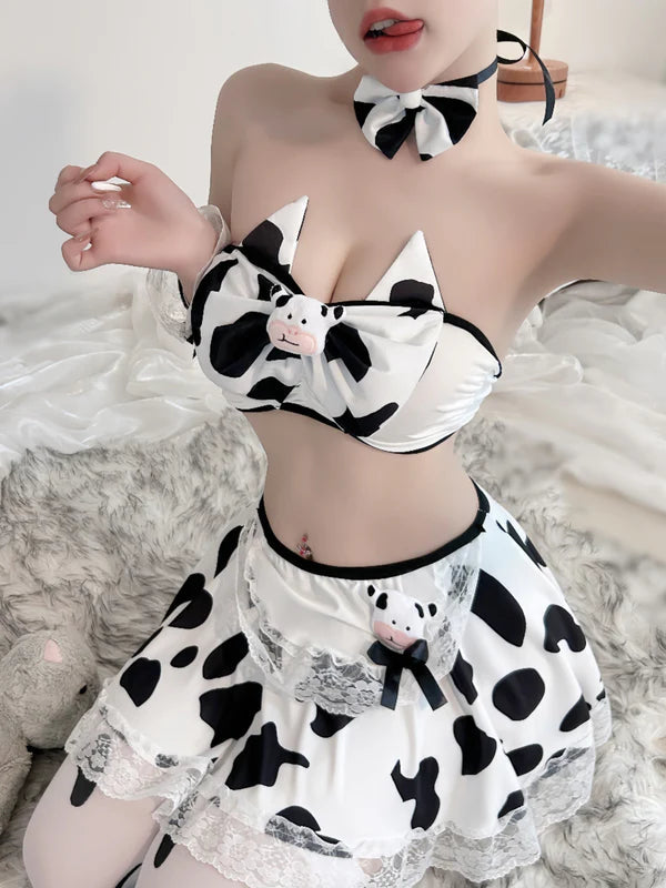 Cute Cow Costume Set – Playful Style