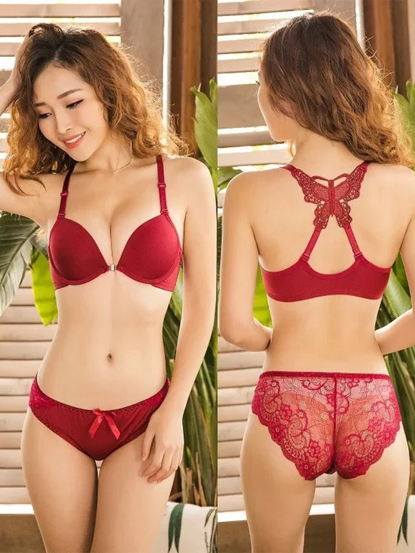 Femme Starlet | Front Open Bra & Panty Set